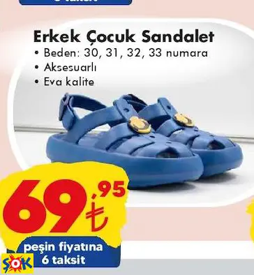 ÇOCUK SANDALET ÇOCUK SANDALET